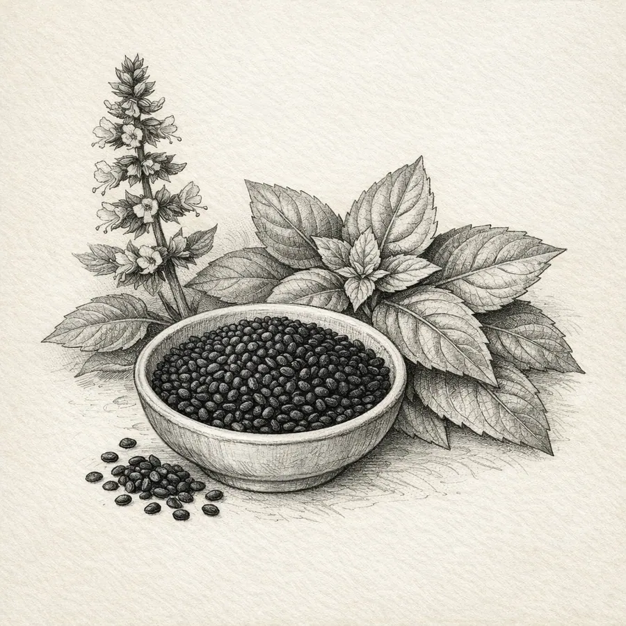Tropical basil seed